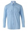 CAMISA CELESTE TRABAJO M/LARGA
