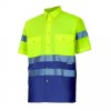 CAMISA BICOLOR M/CORTA A.V. 142