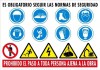CARTEL SEÑALIZACIÓN COMBINADA