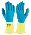 GUANTES BICOLOR DE LATEX NEOPRENO