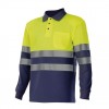 POLO BICOLOR M/LARGA 507